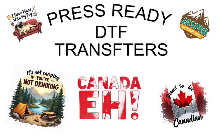 Press Ready DTF Transfers
