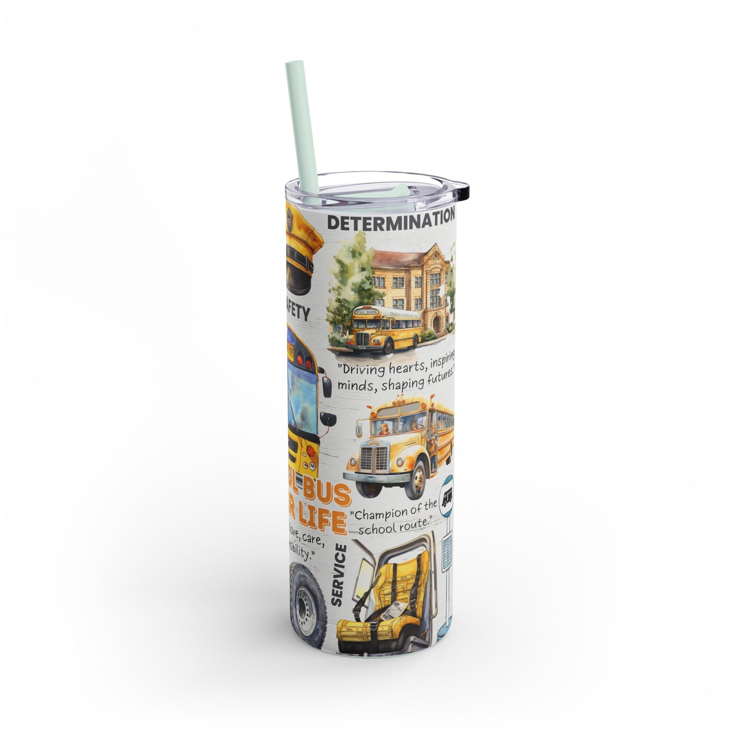 School Bus Driver Life" 20 OZ Stainless Steel Tumbler