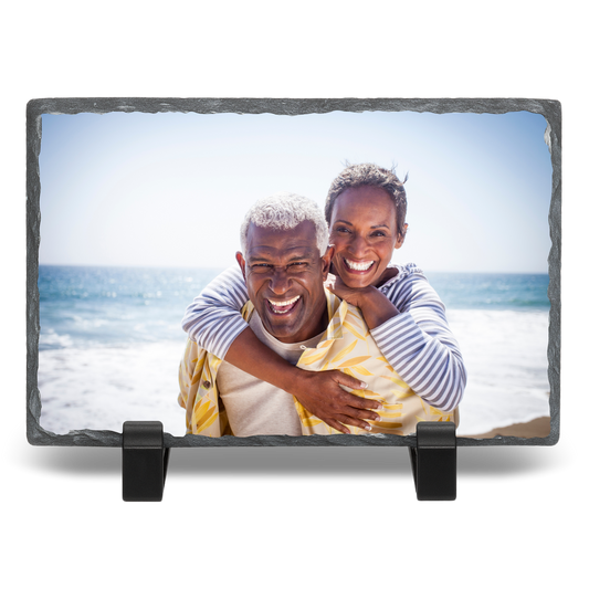 Custom 4×6 Sublimation Photo Rock Slate – Portrait or Landscape