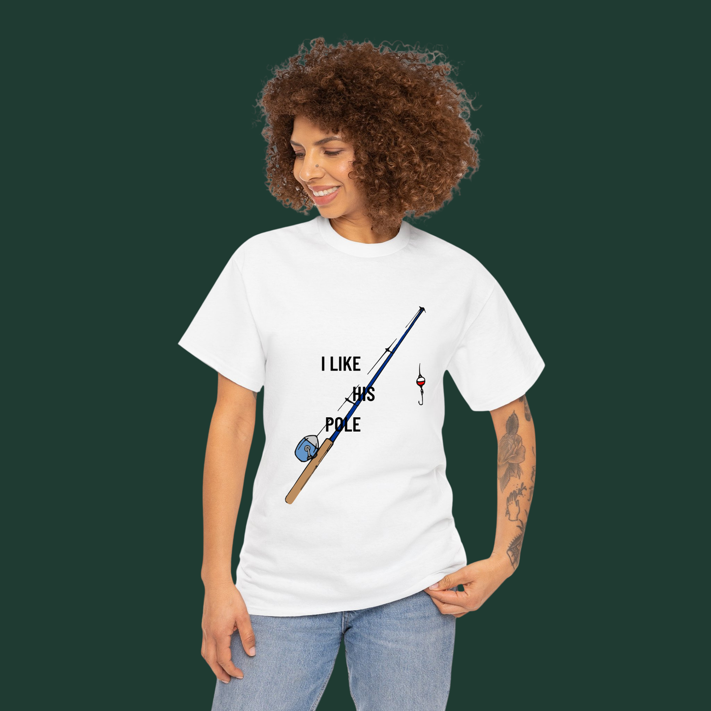 “I Like Her Bobbers / I Like His Pole” - His and Her's Valentine’s Tee
