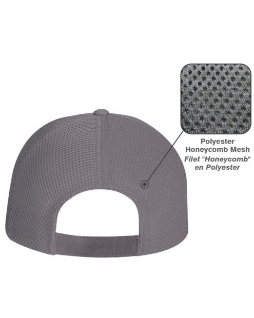 Custom Mesh Back Polycotton Cap – Case of 12 (AJM 5A390M)