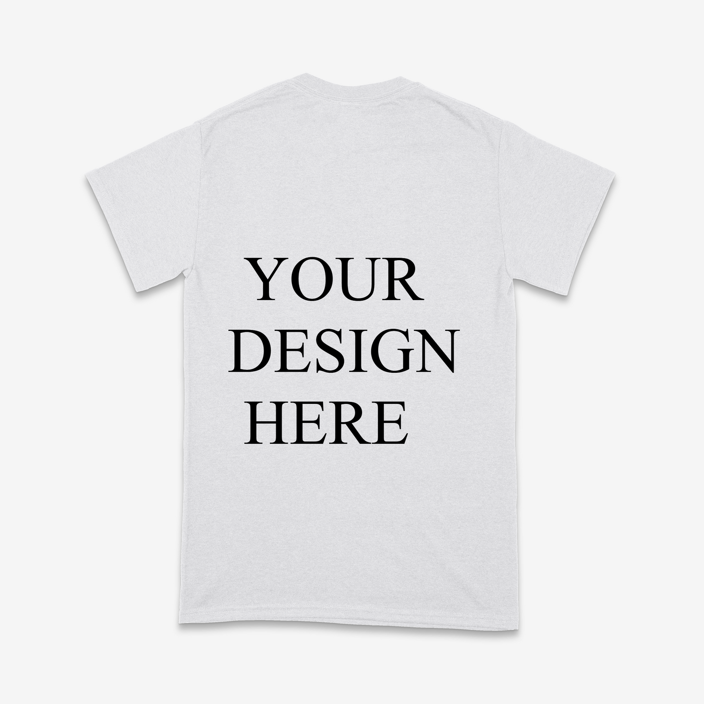 Custom Ash Grey T-shirt G5000