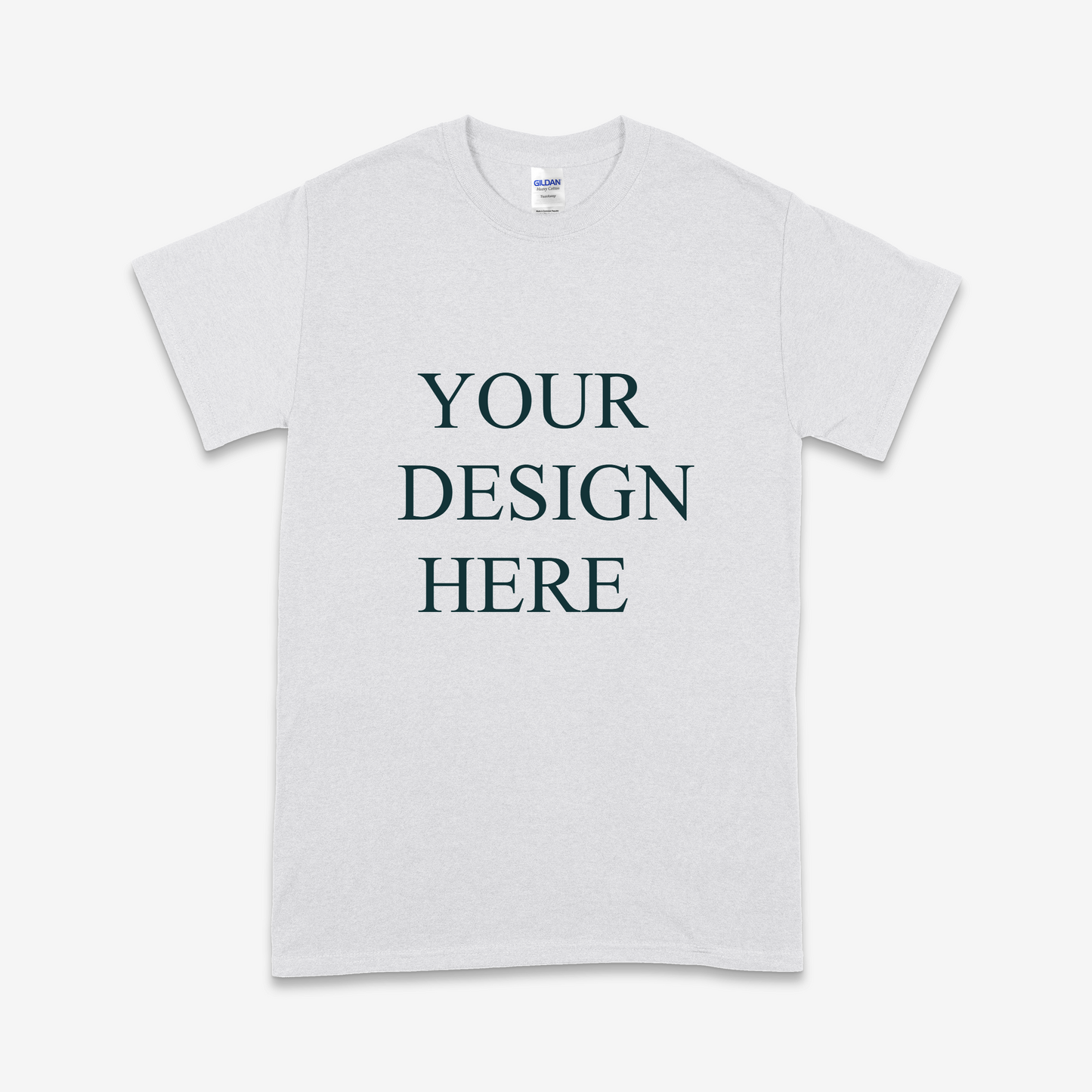 Custom Ash Grey T-shirt G5000