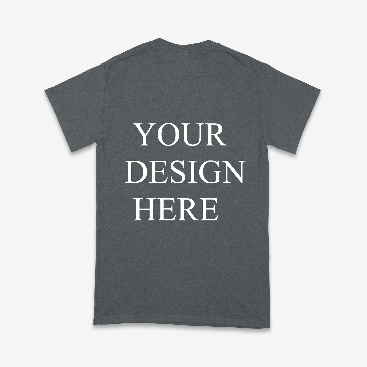 Custom Charcoal T-shirt G5000