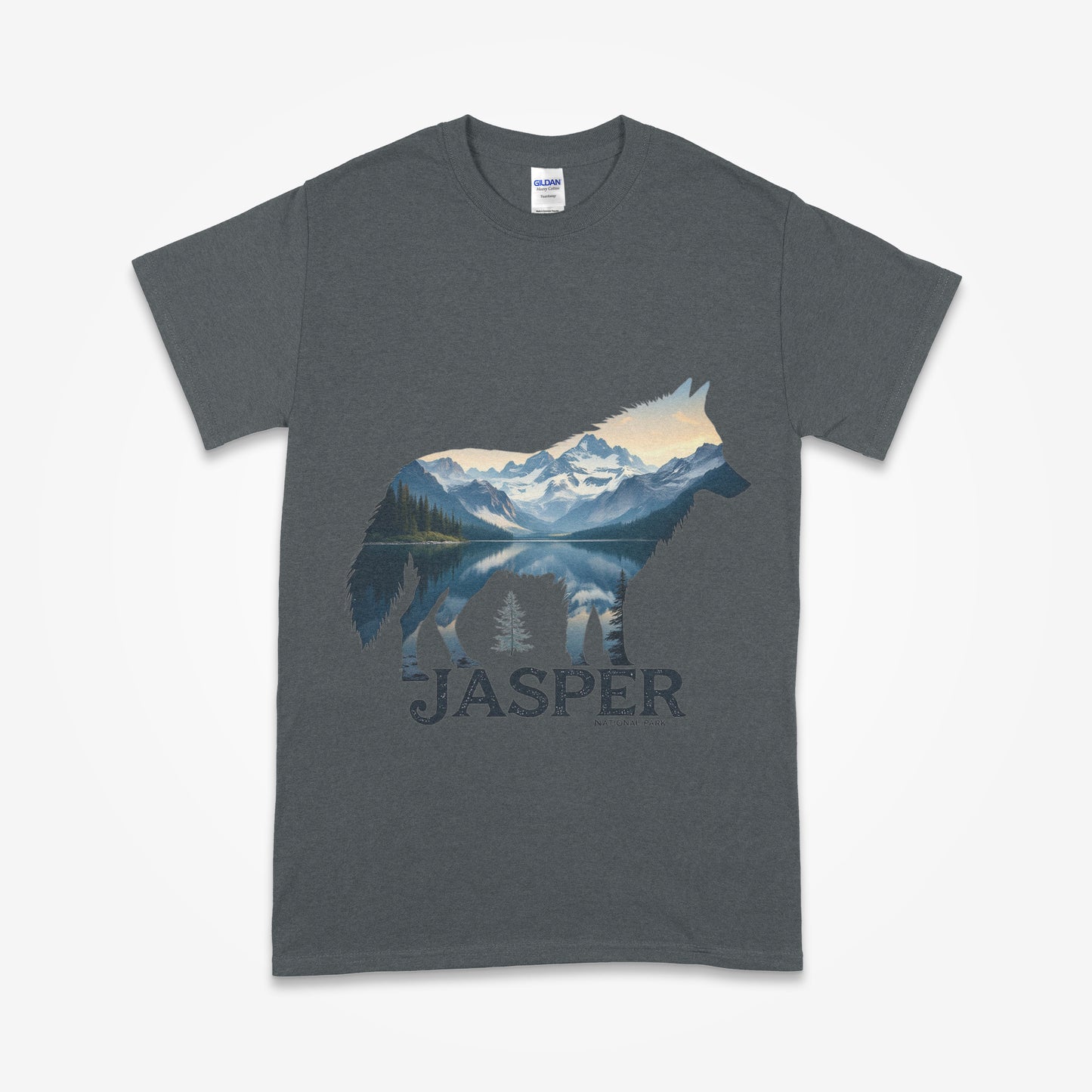Jasper National Park Wolf Tee
