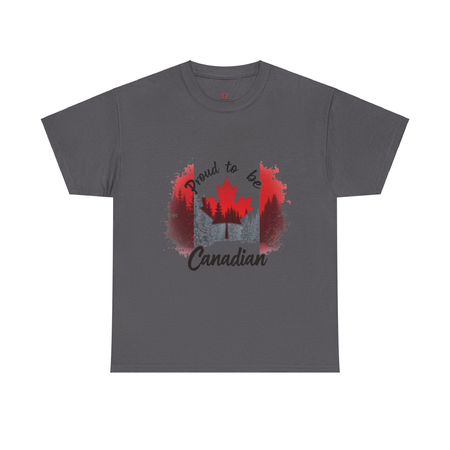 Proud to be Canadian T-Shirt – Bold Maple Leaf Design
