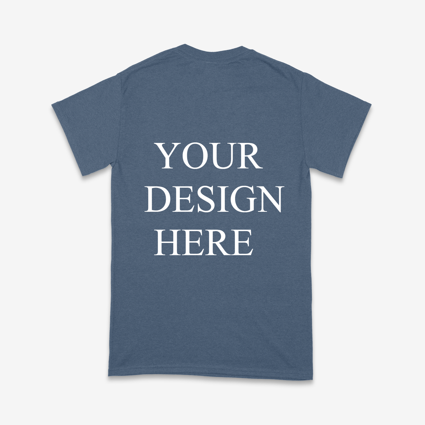Custom Indigo Blue T-shirt G5000