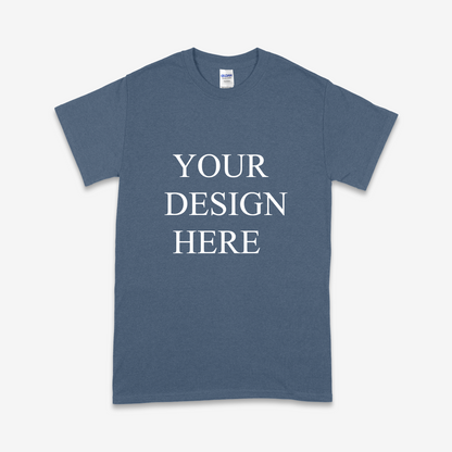Custom Indigo Blue T-shirt G5000