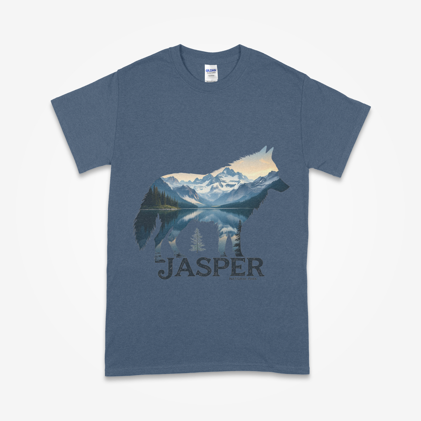 Jasper National Park Wolf Tee
