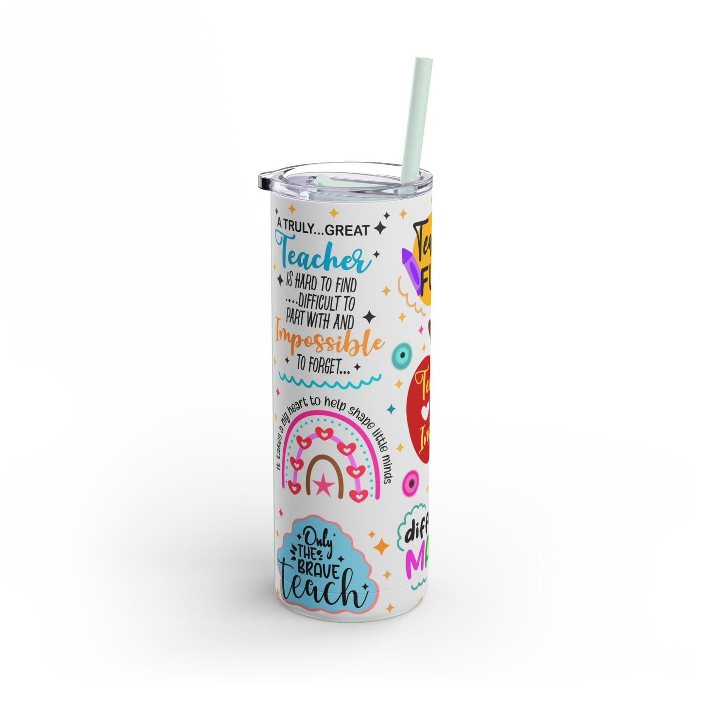 Teacher Fuel" 20 OZ Stainless Steel Tumbler