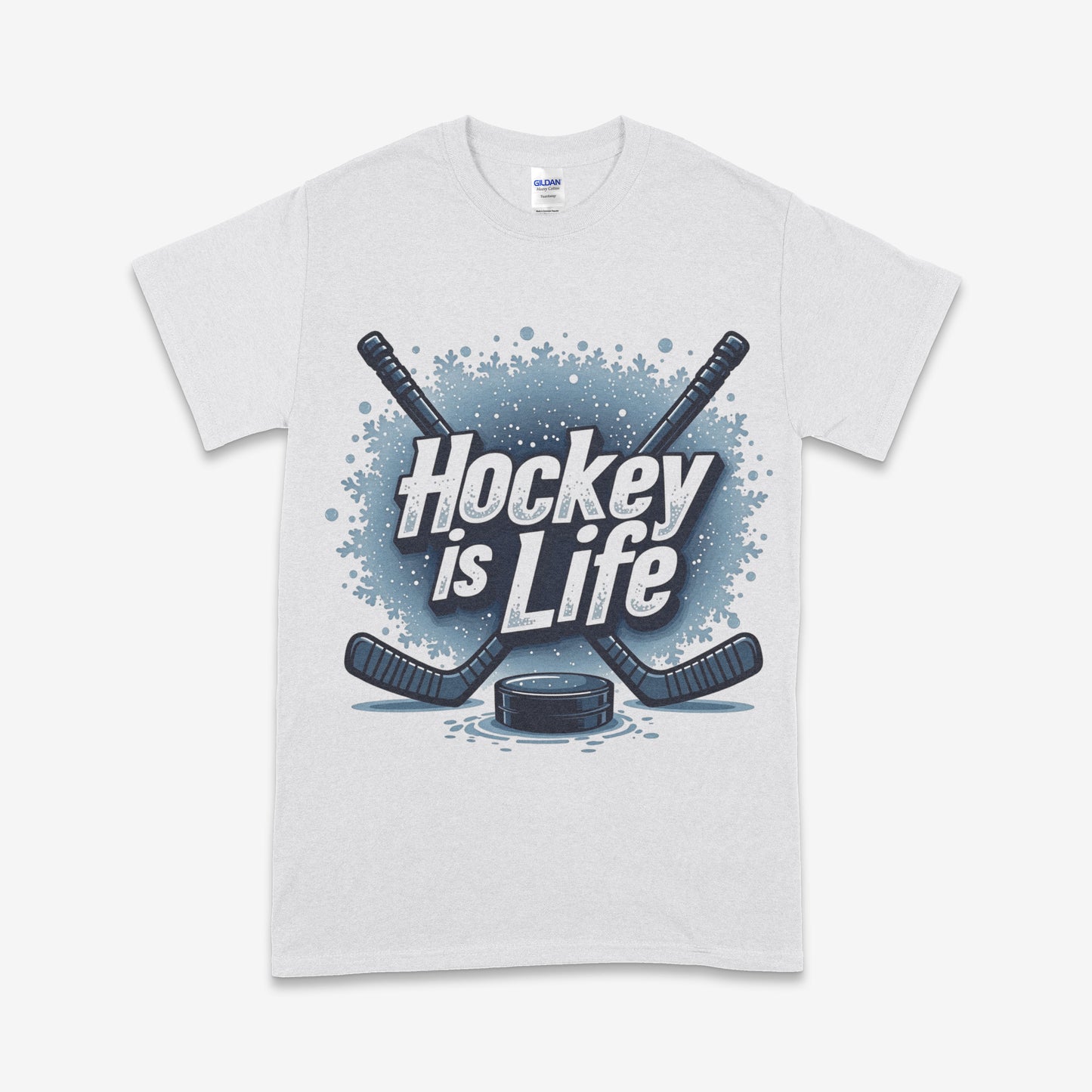 Hockey is Life T-Shirt – Classic Ice Hockey Fan Tee