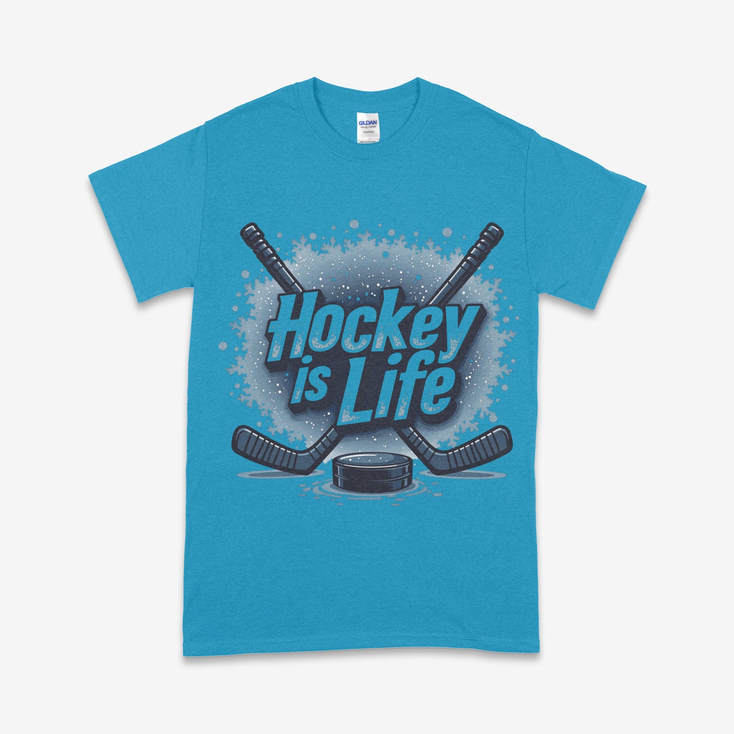 Hockey is Life T-Shirt – Classic Ice Hockey Fan Tee