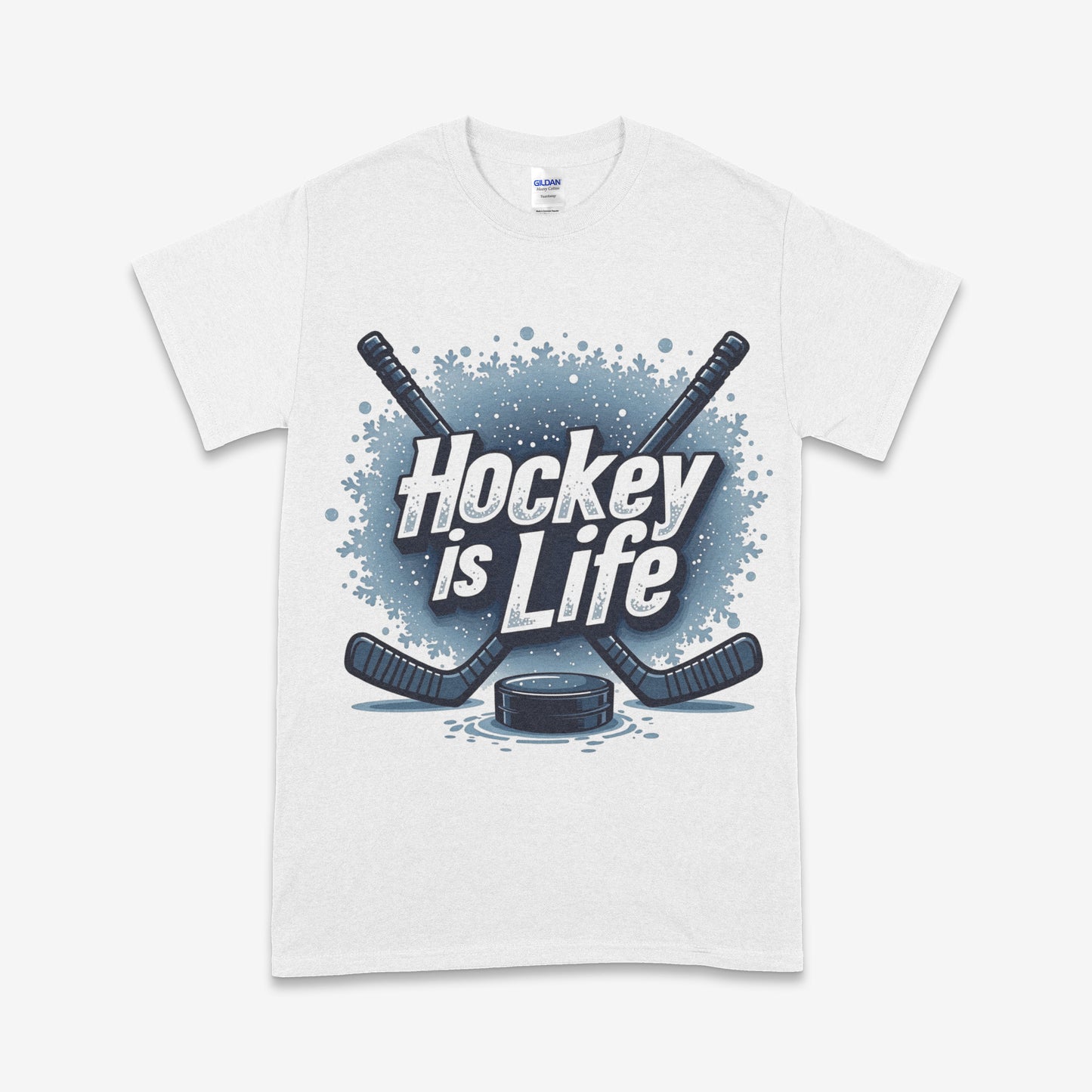 Hockey is Life T-Shirt – Classic Ice Hockey Fan Tee