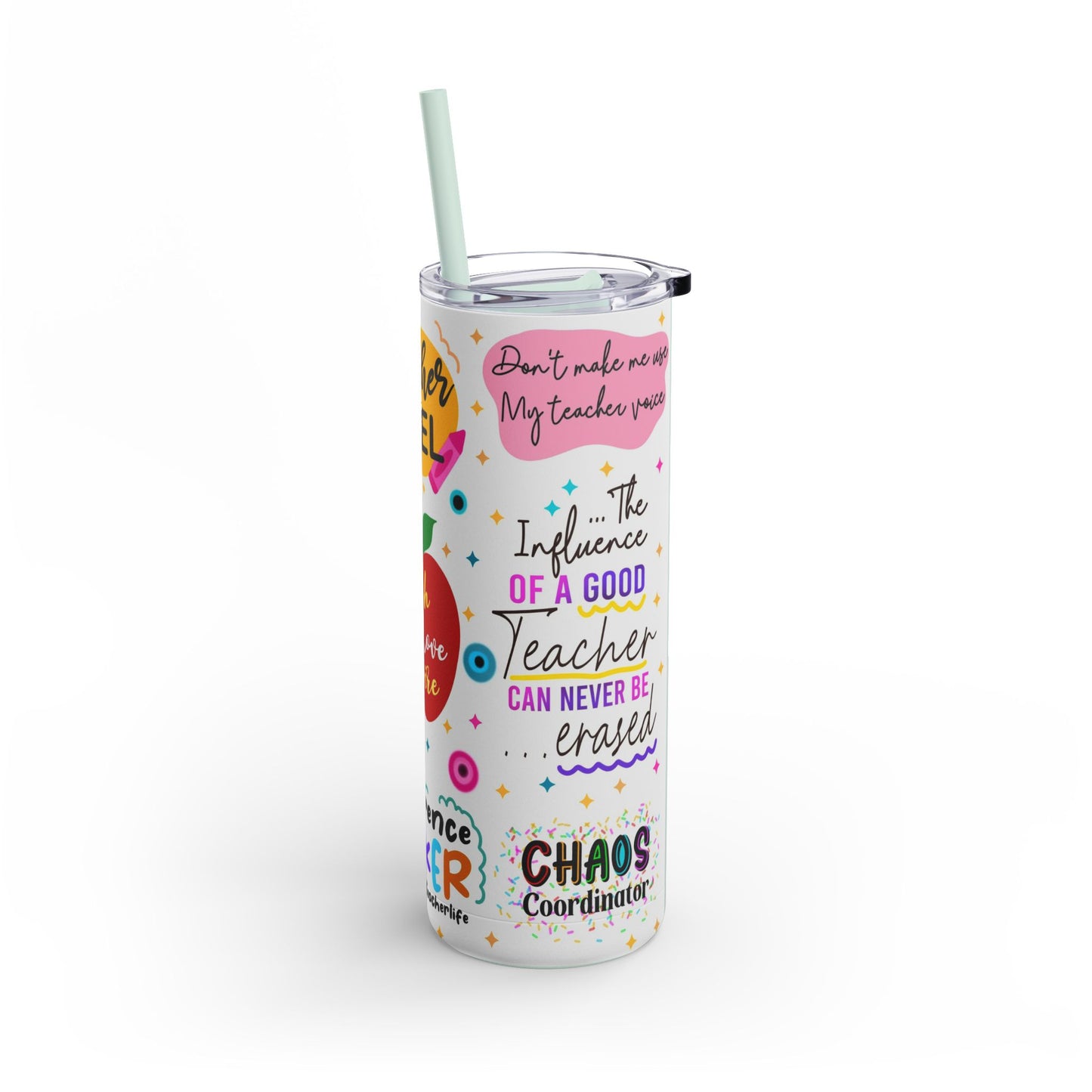 Teacher Fuel" 20 OZ Stainless Steel Tumbler