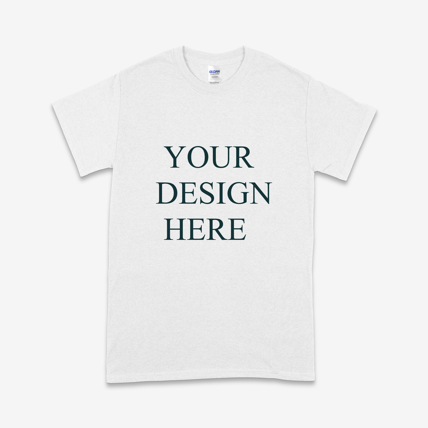 Custom White T-shirt G5000