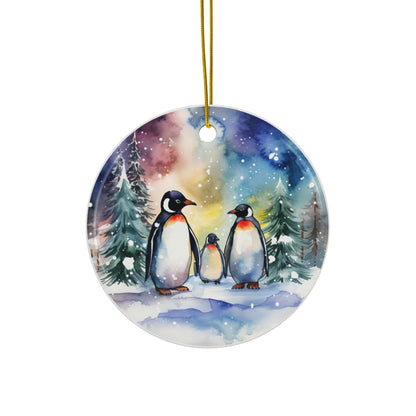 Christmas Ornament Set "Polar Bears & Penguins